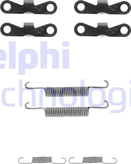 Tilbehørsett håndbremsesko DELPHI LY1201