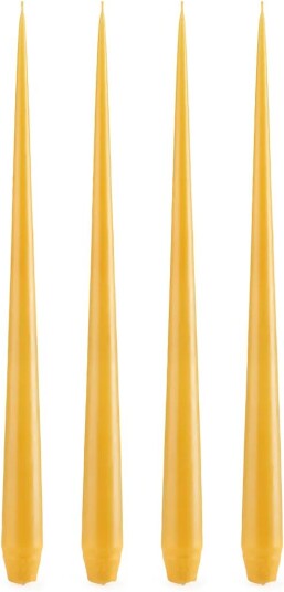 ester & erik lys 4 stk. matt honey balm 42 cm