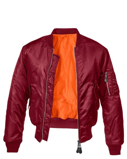 Brandit MA1 Bomber Jakke Bordeaux
