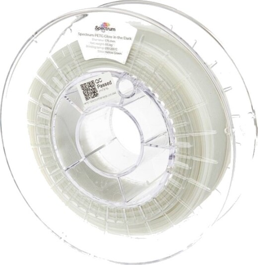 Spectrum PET-G Glow Filament 1.75 mm 500 g Gulgrønn 80536