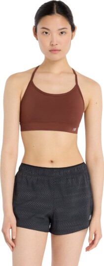 New Balance Essential Yoga Light Support Sports BH Dame XS