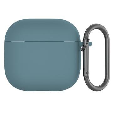 AirPods 4 Silikondeksel med Karabinkroken   Grønn