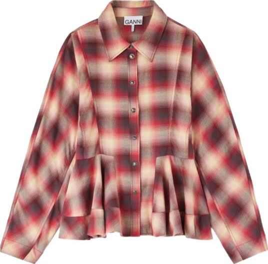 Ganni Dame Bluser & Skjorter Rosa 2XS, Ganni Dame Bluser & Skjorter Rosa 2XS,