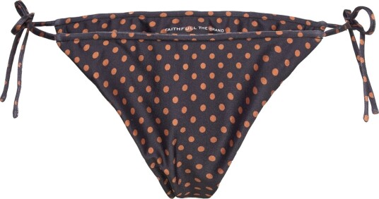 Faithfull The Brand Ludici Bikini Bottoms Navy L Faithfull The Brand Ludici Bikini Bottoms Navy L