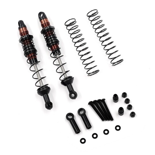 Yeah Racing DDC-100BK 100MM DESERT COBRA DUAL SPRING DAMPER PAIR Yeah Racing DDC-100BK 100MM DESERT COBRA DUAL SPRING DAMPER PAIR