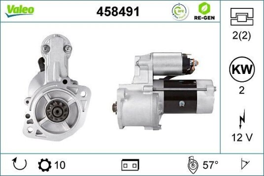 Starter VALEO 458491