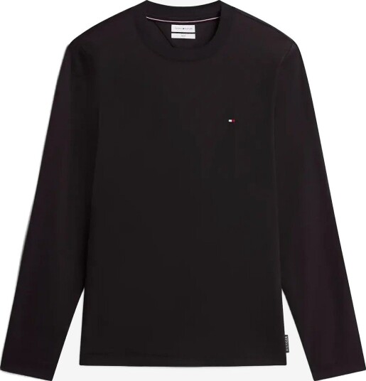Tommy Hilfiger Luxury Interlock Ls Tee BLACK L