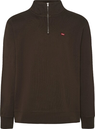 Levi"s® Lse_Original Hm 1/4 Zip Coffee   BROWNS   XXL