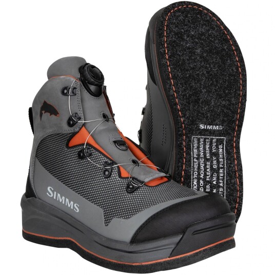 Simms Guide Boa Boot Felt Slate Simms Guide Boa Boot Felt Slate