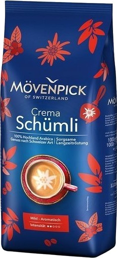 Mövenpick | Caffè Crema Schümli 1 kg kaffebønner Mövenpick | Caffè Crema Schümli 1 kg kaffebønner
