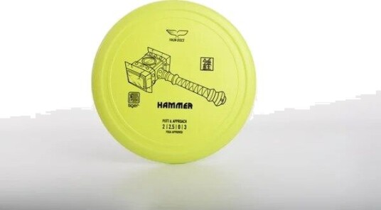 Yikun Discgolfdisk Hammer Putter Tiger Line