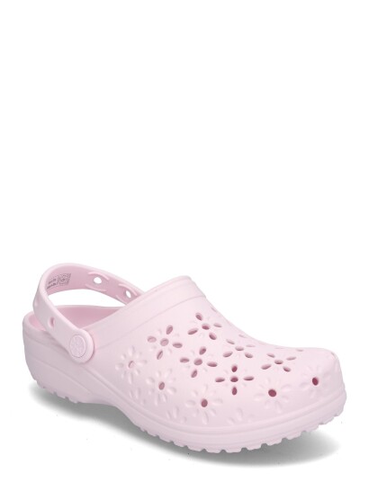 Crocs Classic Floral Cut Out Clog Pink 41/42