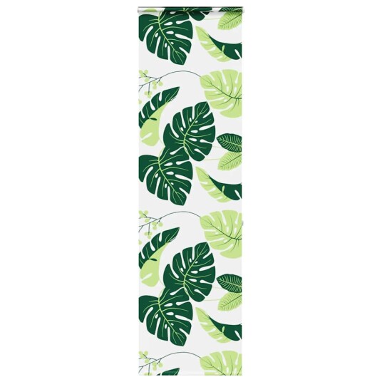 Dusjrullgardin med kassett 80x240 cm Stoffbredde 76 cm