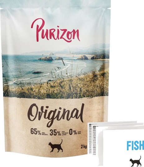 Purizon tørrfôr Adult Cat Original Daily 65% fisk 2 kg