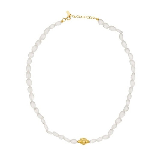 Maanesten Bonadea Necklace Forgylt Sølv Sterling 925 41 44 cm