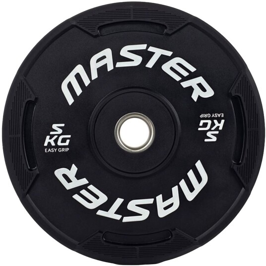 Master Fitness Easy Grip Black Viktskivor bumper