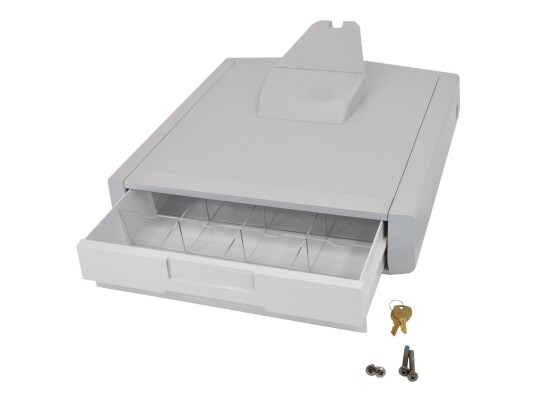 Ergotron StyleView Primary Storage Drawer, Single lagringsboks - gråhvit Ergotron StyleView Primary Storage Drawer, Single lagringsboks - gråhvit