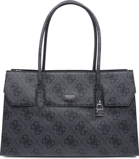 GUESS Kiera Tote - COAL LOGO - One Size