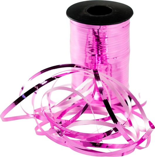 Ballongkungen Ballongsnor Metallic Rosa 500 m x 4.8 mm 500A14