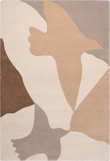 Decotique Bird Gulvteppe 250x350 cm Beige