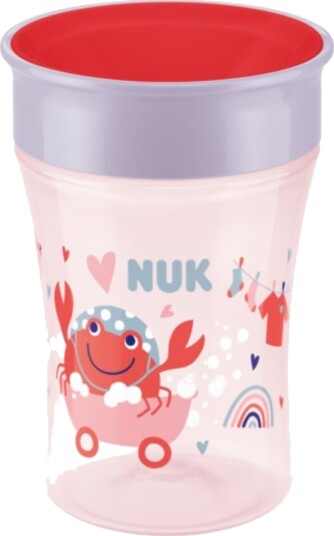 Drikkekopp NUK Evolution Magic Cup Red
