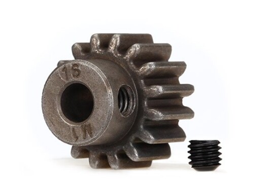 Traxxas 6489X Pinion Gear 16T 1.0M Pitch for 5mm shaft Traxxas 6489X Pinion Gear 16T 1.0M Pitch for 5mm shaft
