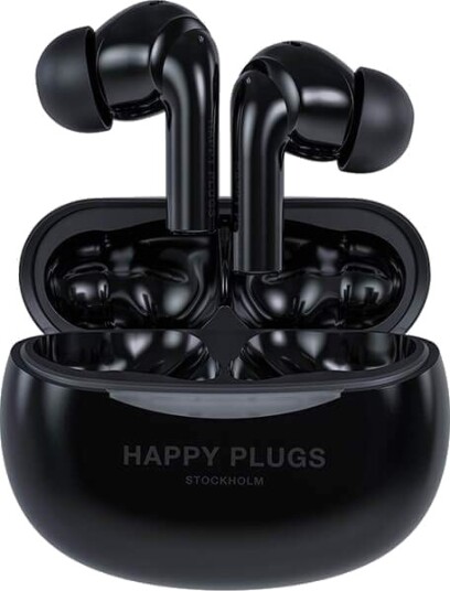HAPPY PLUGS Hodetelefon JOY Pro In Ear ANC True Wireless Black