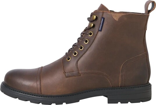 Jack & Jones Jfwtrainer Leather Boot Bf Ln BROWN STONE 46