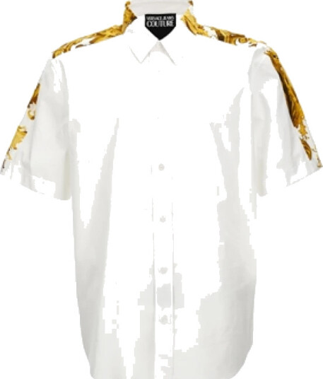Versace Jeans Couture Herre Skjorter Hvit L,