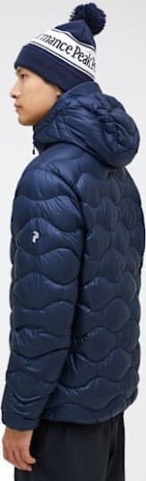 Peak Performance Helium Down Hood Jacket Herre Blue Shadow XL