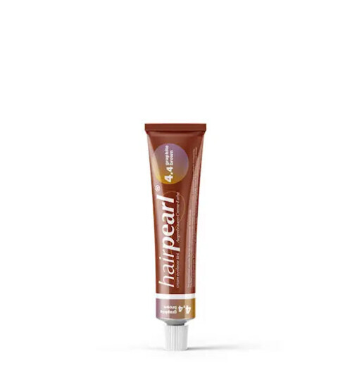 HairPearl, Cream Eyelash & Eyebrow Tint No.04.4 Graphite Brown