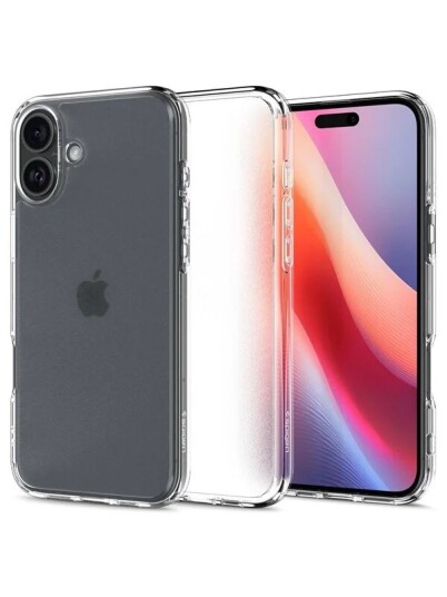 Spigen Ultra Hybrid Mobildeksel til iPhone 16 - Frostklar