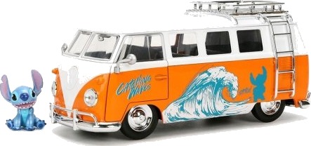 Simba Buss I Jada-stil Volkswagen 1961 1:24 Stitch Wb4