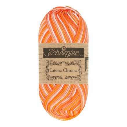 Scheepjes Catona Chroma Garn 019 Marigold