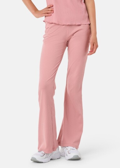 Ellen New York Rib Tights G Jr Dusty Rose 140 Treningstights Ellen New York Rib Tights G Jr Dusty Rose 140 Treningstights