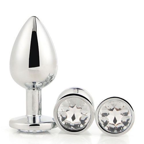 Gleaming Love Silver Plug Set Gleaming Love Silver Plug Set