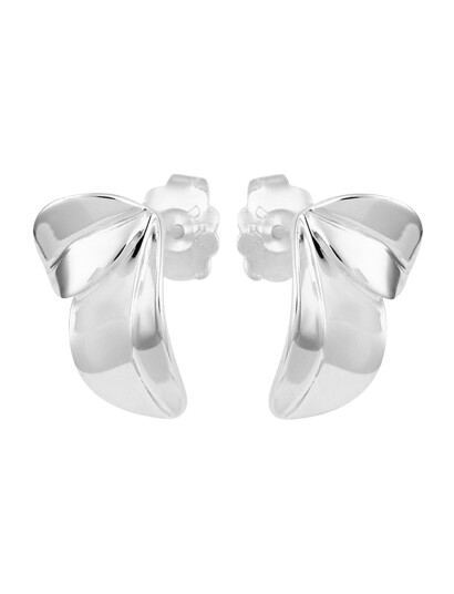 DRAKENBERG SJÖLIN Botanica Double Studs |Silver |One Size