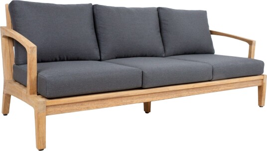 Sofa HOME4YOU Maldive 3 seter Brun