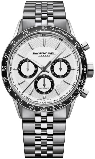 Raymond Weil Herreklokke 7741 ST1 30021 Freelancer Sølvfarget/Stål