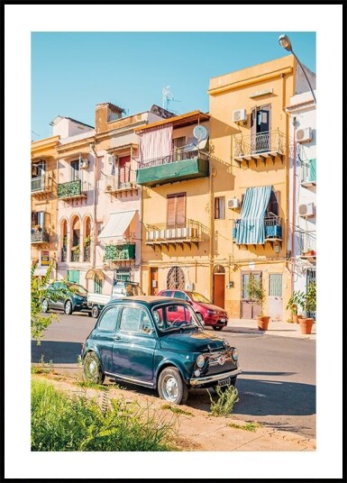 Palermo Street Poster Plakat / 30x40cm