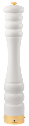 Zassenhaus Pepperkvern Matthvit/Gull 45 cm