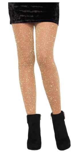 Leg Avenue Glitterstrømpebukse Gull Deluxe Leg Avenue Glitterstrømpebukse Gull Deluxe