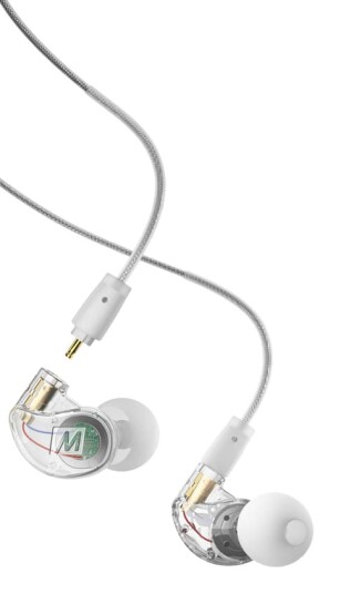 Mee Audio M6 Pro Gen2 Clear Ørepropper 3,5 Mm Jakk Stereo Transparent Mee Audio M6 Pro Gen2 Clear Ørepropper 3,5 Mm Jakk Stereo Transparent