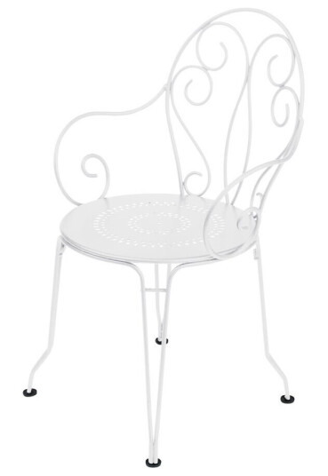 Fermob Montmartre Armchair Cotton White 01