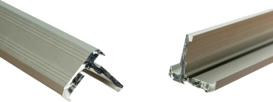 Flexislide Håndlister aluminium (til 1 dør) 5pk