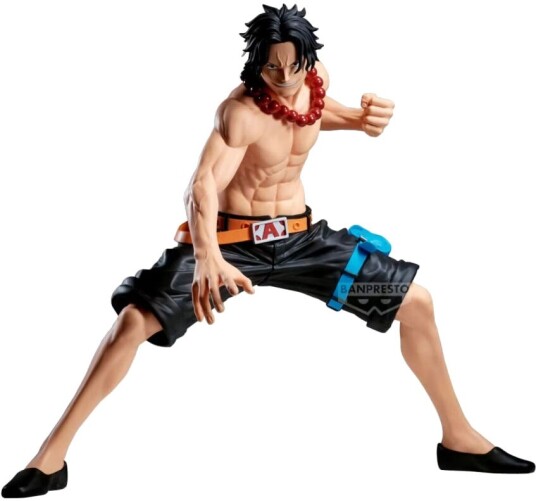 Bandai Banpresto One Piece Grandista Pvc Statue Portgas D. Ace 25 Cm