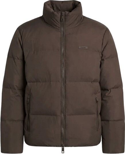 Calvin Klein Ls Mdwt Nylon Down Puffer Jkt Brown L Calvin Klein Ls Mdwt Nylon Down Puffer Jkt Brown L