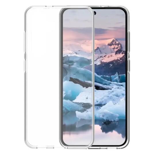Dbramante1928 Greenland Transparent Mobildeksel til Samsung Galaxy S24 - Laget av 100% Resirkulert Plast