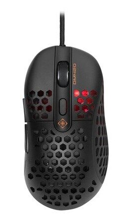DELTACO GAMING DM420 - Mus - Optisk - 6 - Svart
