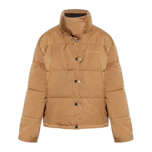 Rethinkit Studios Puffer Boxi Jacket Shelter - Beige - XS/S